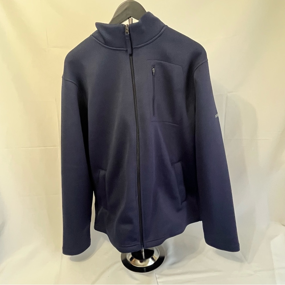 Karbon Men's Navy Full Zipper Jacket